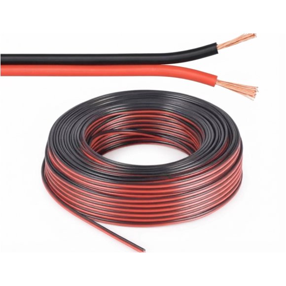 Cable Paralelo Negro/Rojo 16 Ga 100 M