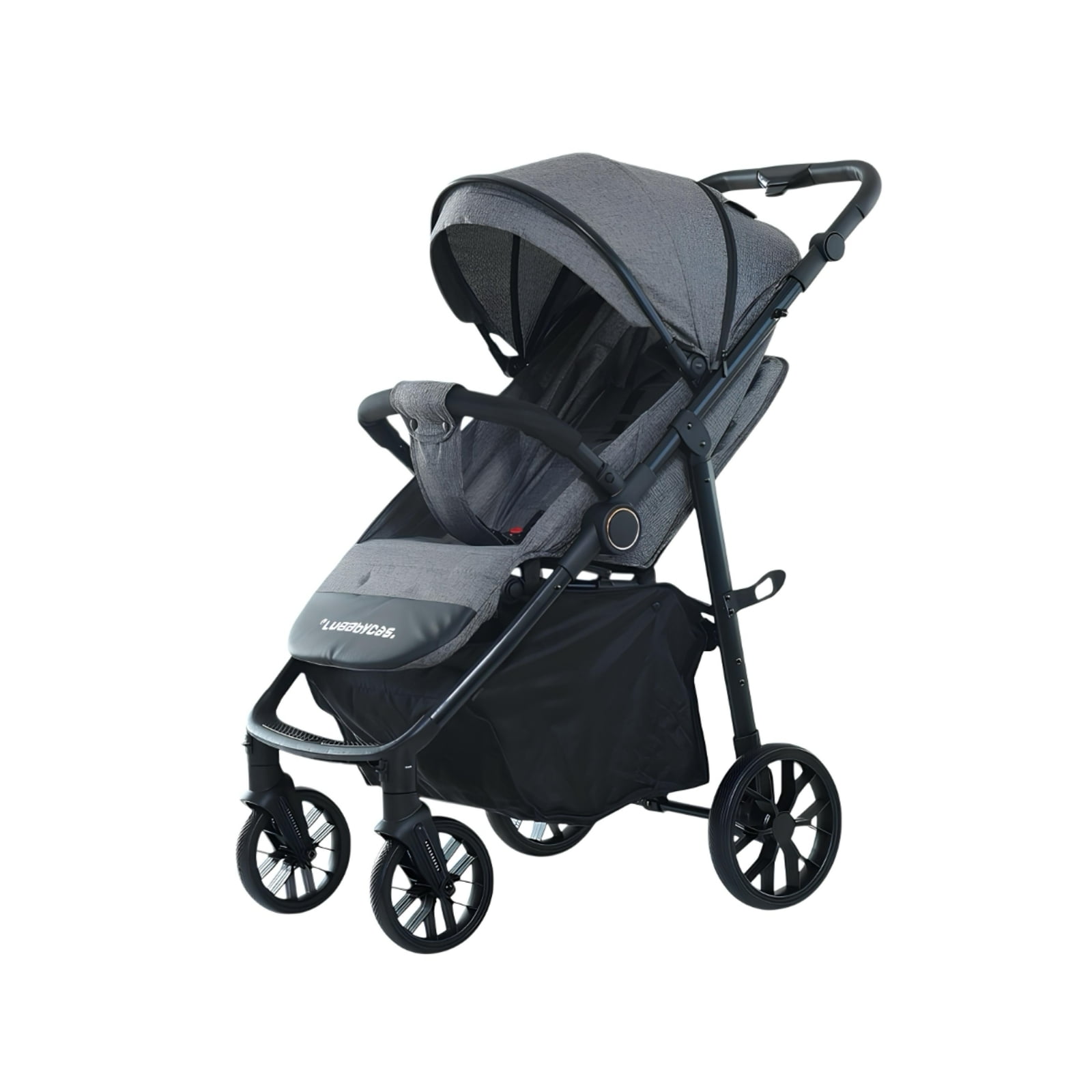 Coche De Paseo Con Posa Vaso 4 Años Iron Gris Lubabycas