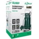 thumbnail image 4 of Bomba de sumidero sumergible Zoeller 1/3 HP 48 GPM de hierro fundido 115 V, 4 of 5