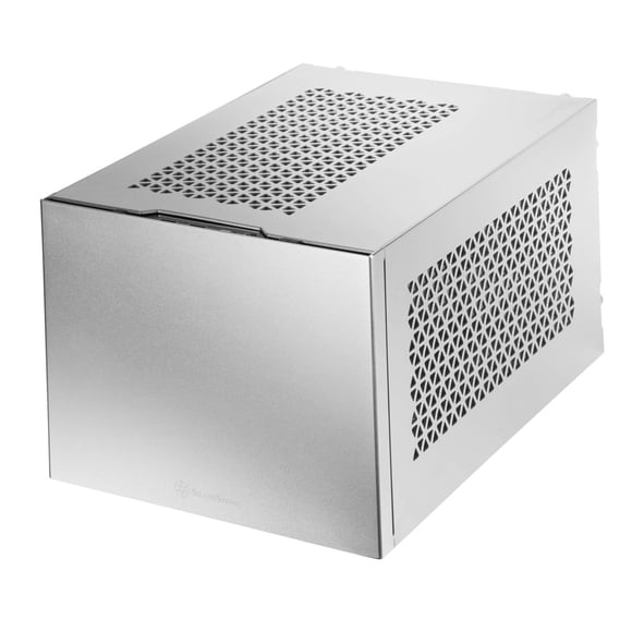 Funda para ordenador SilverStone SUGO 15 SG15 Mini-ITX Silver