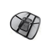 Genérico - Pack 2 Respaldo Auto Silla Oficina Postura Lumbar