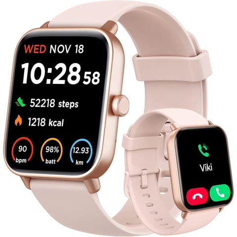 Gydom - Smartwatch Mujer Alexa Ip68 Rosado 1 8 Android