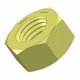 thumbnail image 1 of Tuercas hexagonales Crimp Supply 2,9 cm‑12 (paquete de 5), 1 of 2