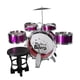 thumbnail image 5 of Kids Jazz Drum Set Juguetes De Percusión Liviana Para Regalo De Concierto De Jardín De Infantes, 5 of 5