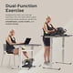 thumbnail image 2 of Ejercitador de pedales Sunny Health & Fitness 2 en 1 Smart con aplicación, 2 of 6