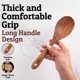 thumbnail image 3 of Cuchara de Cocina Grande de Madera de Teca Priority Chef, 3 of 8