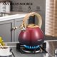 thumbnail image 3 of Tetera MARSKITOP 2,6 L Acero Inoxidable Rojo, 3 of 6