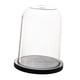 thumbnail image 5 of Cúpula Transparente Con Base De Madera Para Velas, Soporte Para Velas, Cubierta De Campana De Cristal De 23 Cm X 28,4 Cm, 5 of 5
