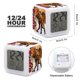 thumbnail image 2 of Deadpool y Wolverine theme 7 colors Alarm Clock Digital LED Alarm Clock Gifts for kids friends family, 2 of 6