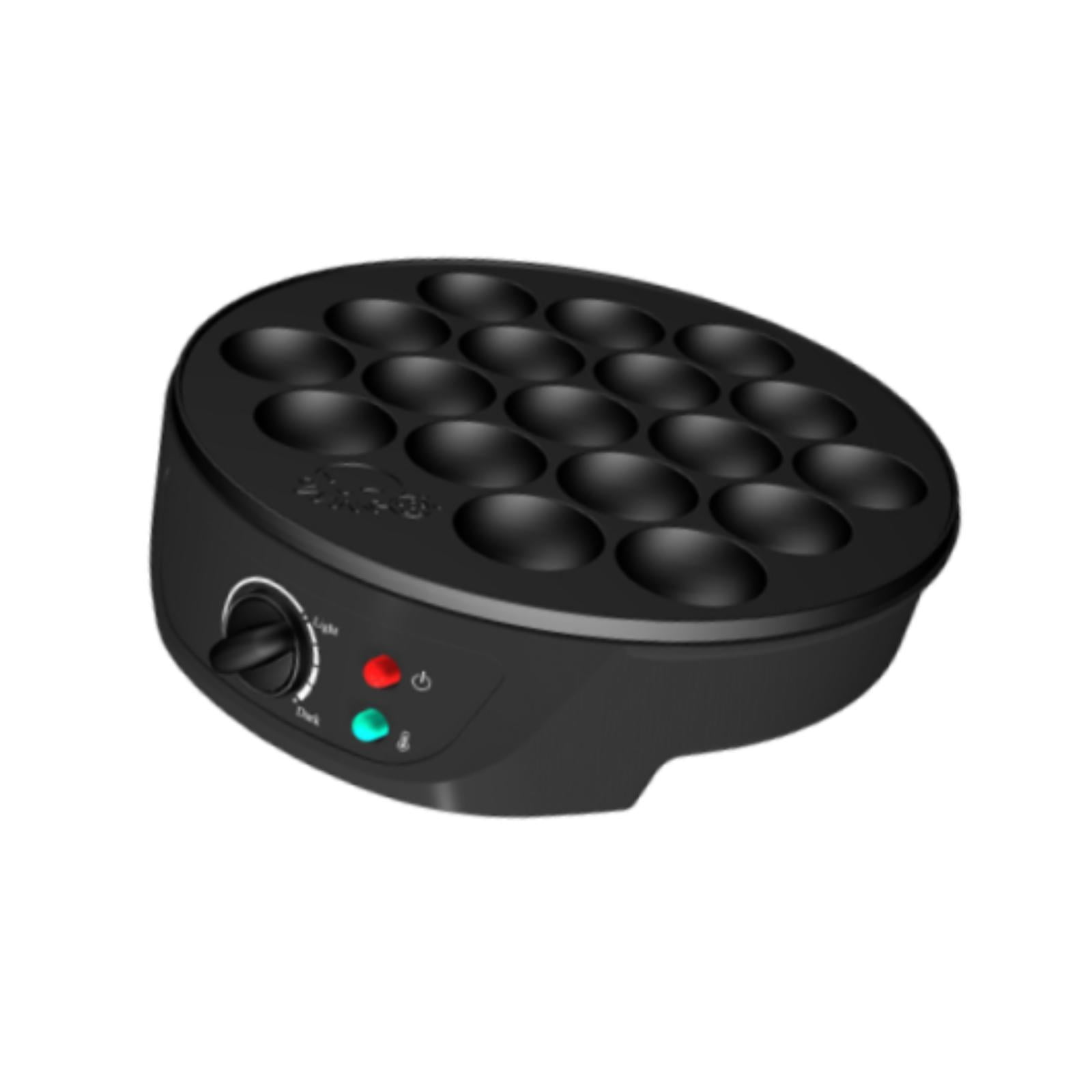 Magideal - Máquina Eléctrica Para Hacer Takoyaki, Sartén Para Takoyaki Con 18 Agujeros, Calentamiento Rápido, Para Hacer Bolas De Pulpo, Ideal Para Restaurantes,