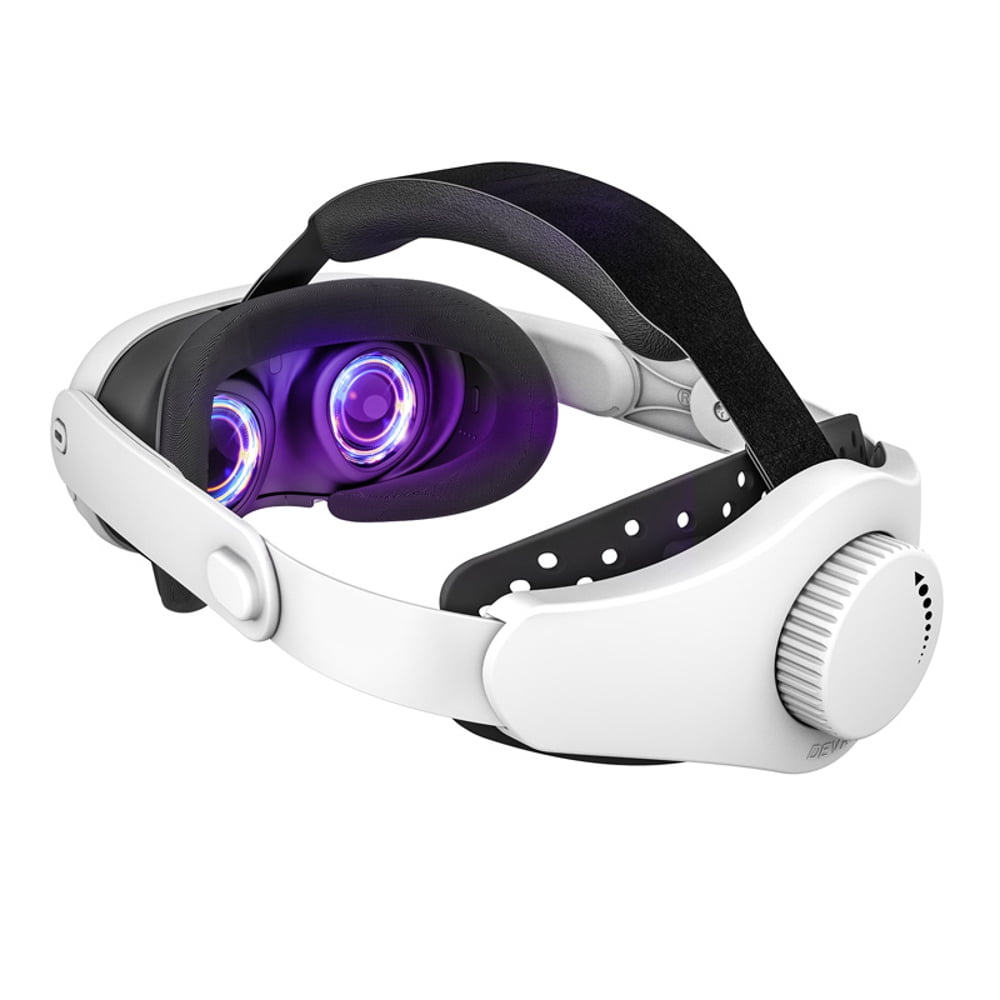 Genérico - Correa Ajustable Para Casco De Rv Con Alivio De Presión Para La Cabeza, Accesorios De Repuesto Para Casco Compatibles Con Meta Quest 3-blanco