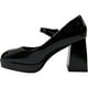 thumbnail image 4 of Zapato Mujer Negro  Taco Medio Gaga Detogni, 4 of 5