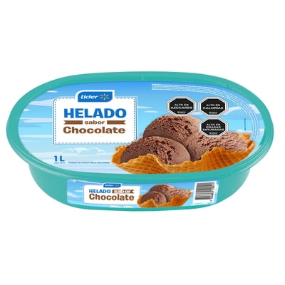 Helado Chocolate Pote 1 L Lider