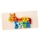 thumbnail image 2 of Rompecabezas De Clavijas De Madera Para Niños Pequeños Tablero A Juego Colorido Bloques De Madera Rompecabezas Caballo, 2 of 5