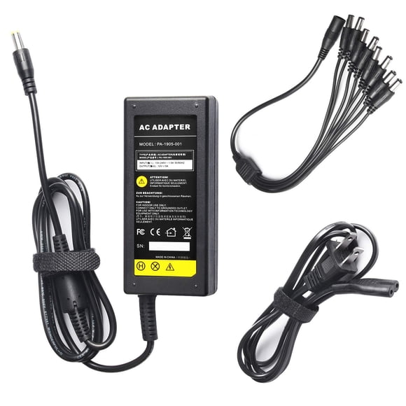Adaptador de corriente para cámara de seguridad Fancy Buying 12V 5A