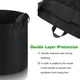 thumbnail image 4 of Bolsas de cultivo Lyincat de tela premium con asas, paquete de 12 unidades, 40 litros, 4 of 7