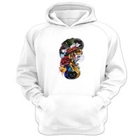 Genérico - Polerón Canguro Alicia Cuentos Infantiles Blanco Talla Xl Unisex