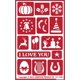 thumbnail image 2 of Plantilla para grabado en vidrio Armour Etch, surtido de motivos festivos, 2 of 6