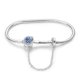 thumbnail image 1 of Pulsera ChenYuTe de plata esterlina 925 con cadena serpiente para mujer, 1 of 6