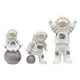 thumbnail image 1 of 3 Uds Estatuas De Astronauta Adornos Para Tartas Figuritas Para Alféizares Manualidades Decoración Blanca, 1 of 5
