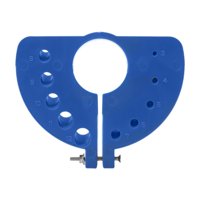 Ioensy - Afilador De Brocas Herramienta Guía De Afilado De Brocas Multifuncional Portátil Azul