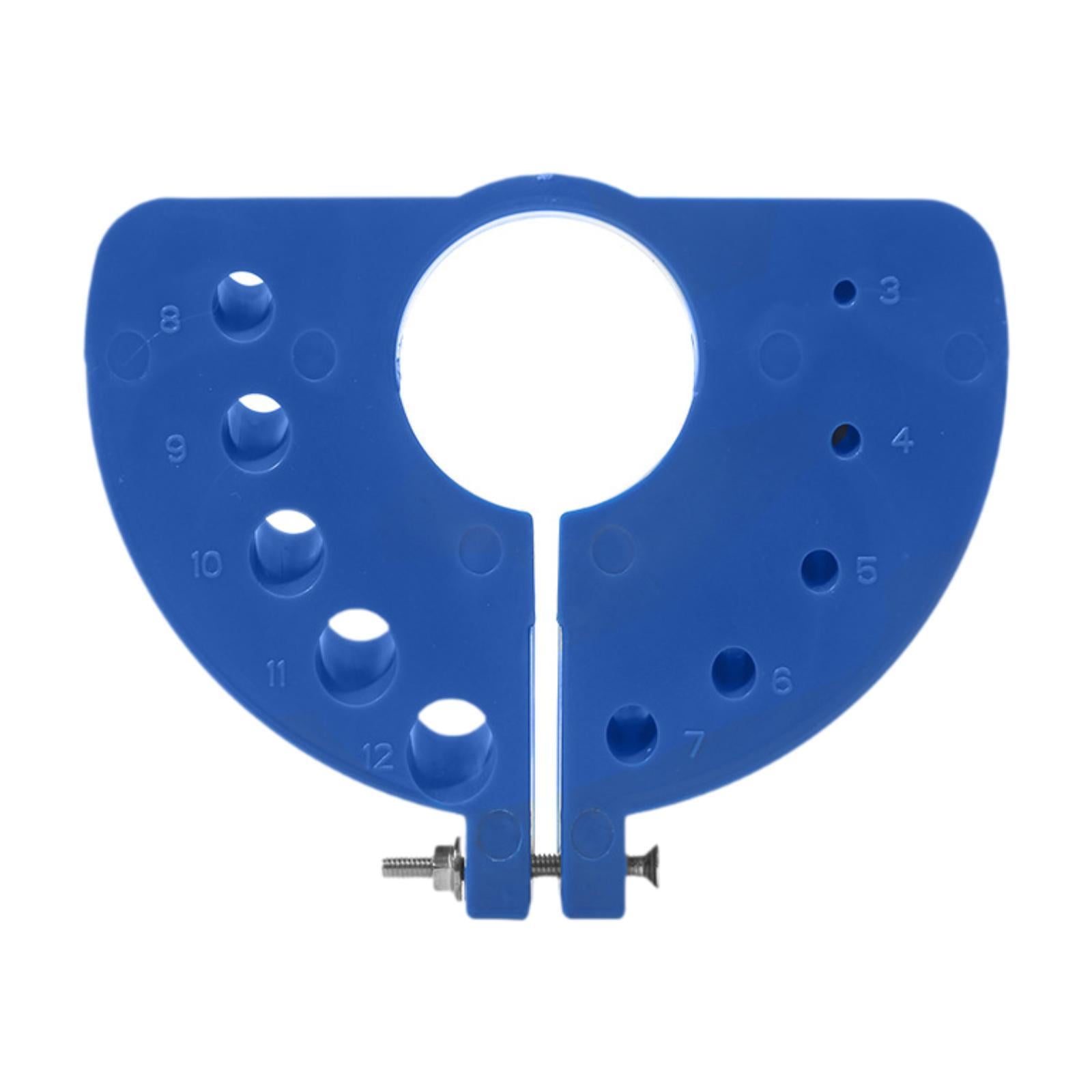 Ioensy - Afilador De Brocas Herramienta Guía De Afilado De Brocas Multifuncional Portátil Azul