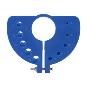 Ioensy - Afilador De Brocas Herramienta Guía De Afilado De Brocas Multifuncional Portátil Azul