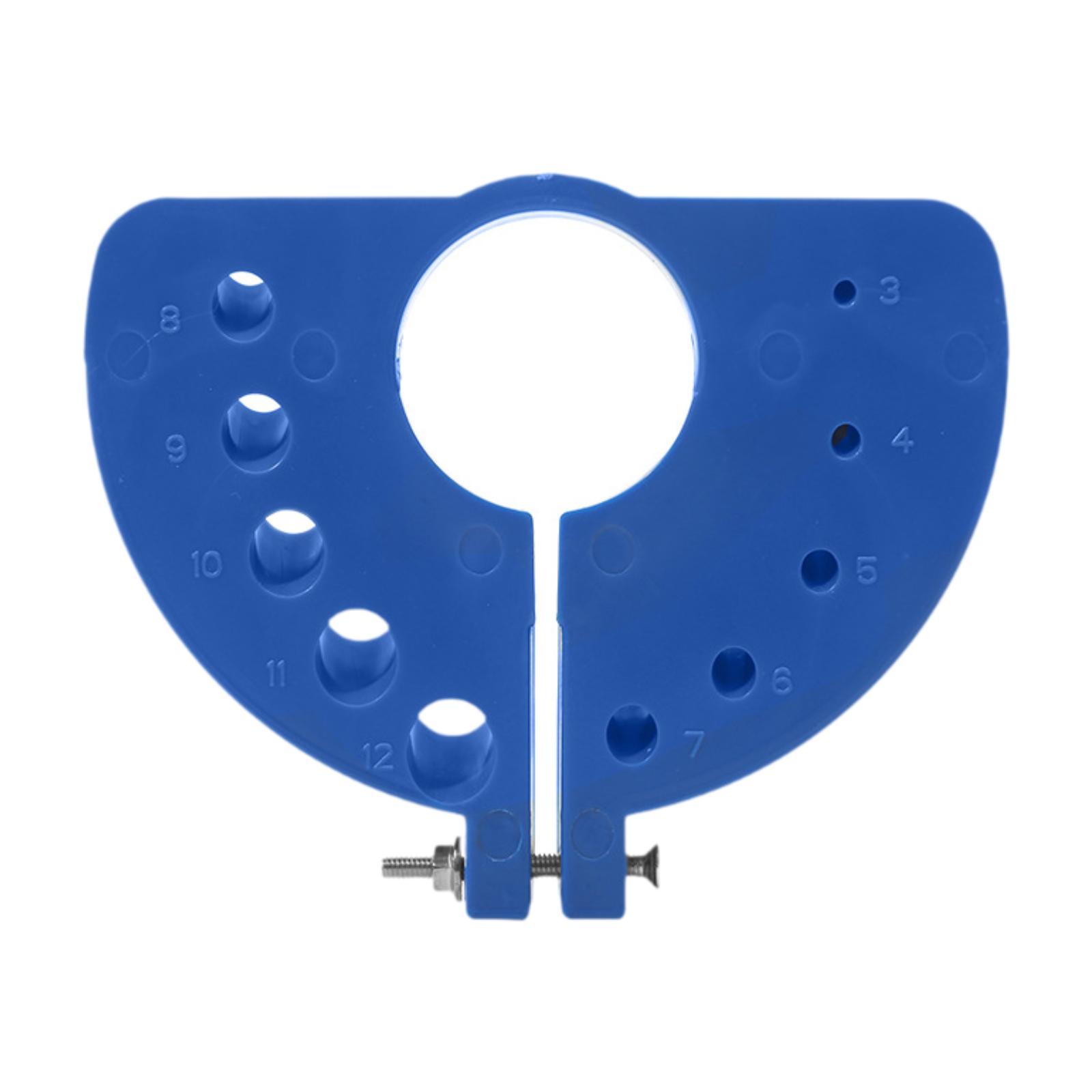 Ioensy - Afilador De Brocas Herramienta Guía De Afilado De Brocas Multifuncional Portátil Azul