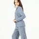 thumbnail image 3 of Pijama de Mujer Sport Polar Azul, 3 of 6