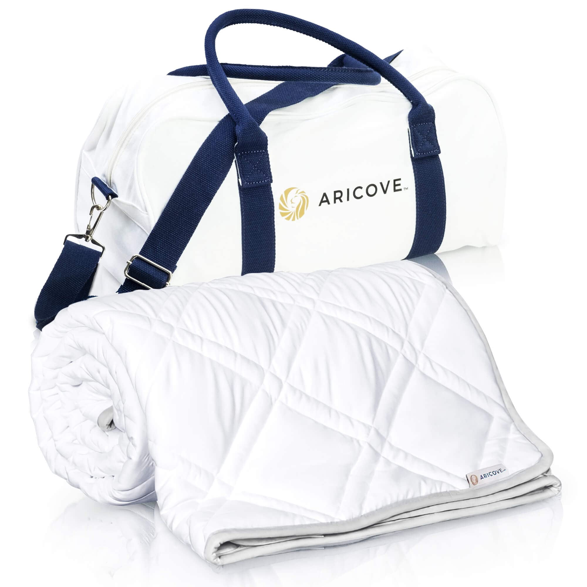 Manta Pesada Aricove Cooling De 6,8 Kg, Tamaño Doble, 120 X 180 Cm