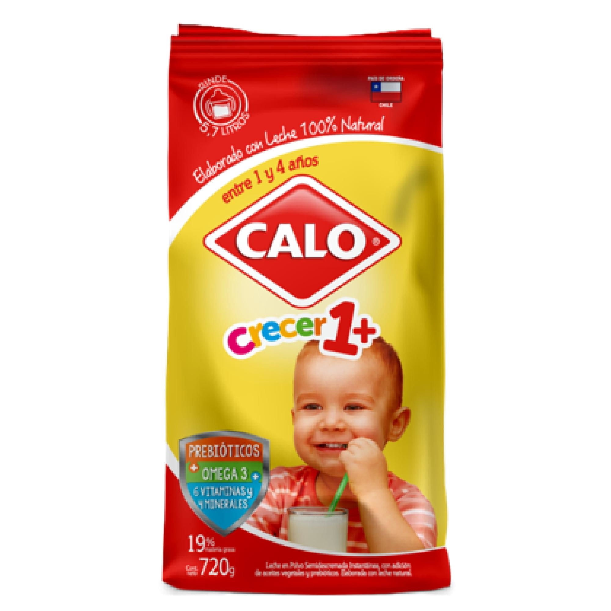 Leche En Polvo Blanca Crecer 1+ Bolsa 1,5 kg Calo