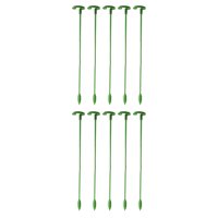 Ioensy - 10 Uds Soporte De Flores Reutilizable Para Soporte De Vegetales Lirio Planta En Maceta 17Cm