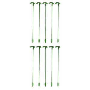 Ioensy - 10 Uds Soporte De Flores Reutilizable Para Soporte De Vegetales Lirio Planta En Maceta 17Cm