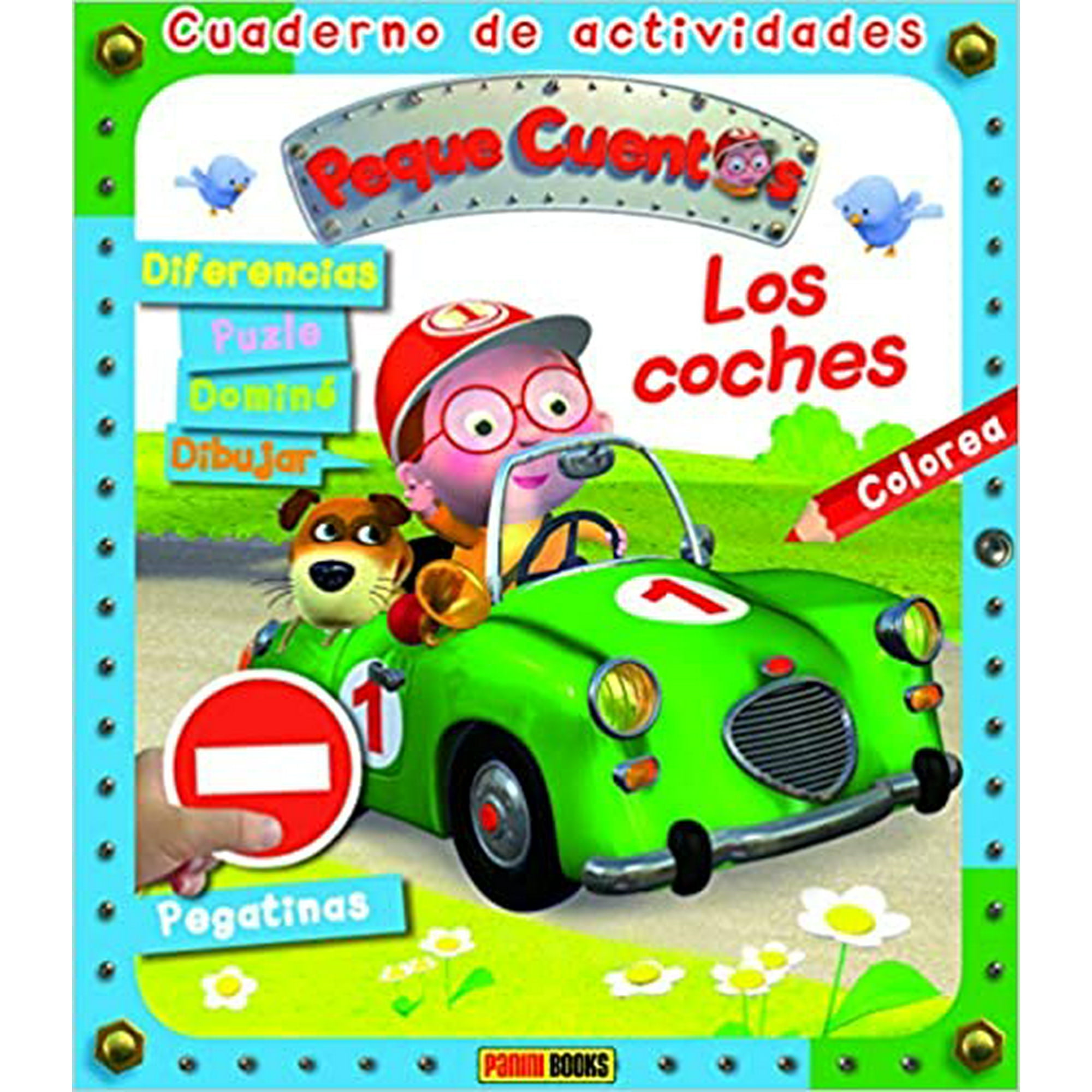 Panini Books - Cuaderno De Actividades Peque Cuentos. Los Coches