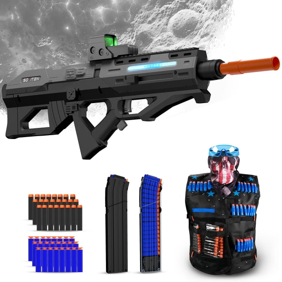 Pistola de juguete eléctrica automática SOFITEN tipo rifle de francotirador con mira