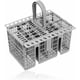 thumbnail image 4 of Cesta para cubiertos para lavavajillas, gris, Para cesta de lavavajillas, 4 of 5