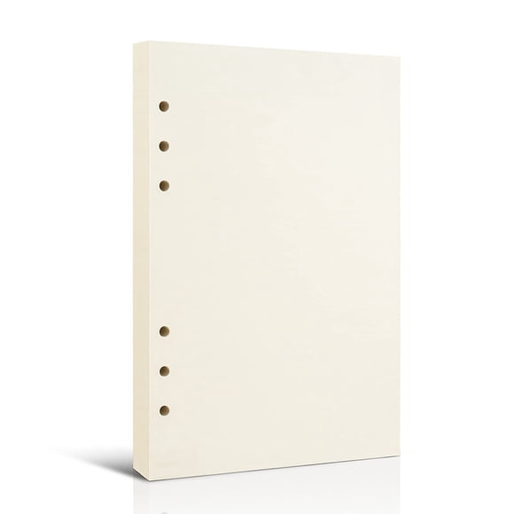 Recambio de papel para archivador A5 Tofun 14,2 × 21 cm 80 hojas Beige