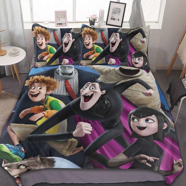Hotel Transylvania 3 Pieces Bedding Se Soft Comforter Se Decor Bedroom Gif