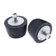 thumbnail image 1 of 2 Uds. Cojín De Parachoques De Goma Negra Tope De Tope Para Jeep Wrangler JK 87-18, 1 of 3