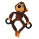 thumbnail image 1 of Mascota Perro Juguete Divertido Cachorro Chew Squeaker Perro Squeaky Juego Sonido Juguetes Marrón, 1 of 5