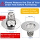 thumbnail image 2 of Colador para desagüe de lavabo Anteecana de acero inoxidable, 3 piezas, 2 of 6