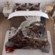 thumbnail image 1 of Angel Knight Themed Bedding Set Duvet Cover and Pillowcase Set, 1 of 1