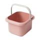 thumbnail image 3 of Cubo De Pie De Piso De Piso De Remojo Portátil Para El Pie Para La Limpieza Del Hogar Rosa Rosa, 3 of 5