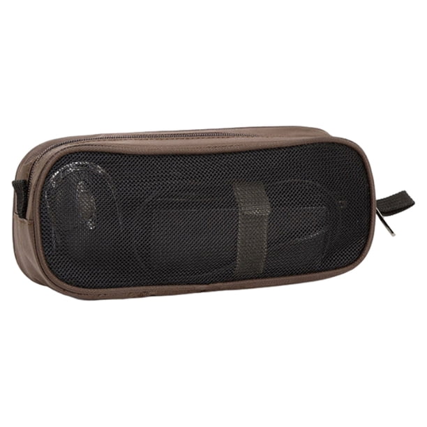 Estuche para cargadores de portátiles, funda adaptadora de malla con cremallera, funda/bolsa/estuche de viaje universal para accesorios electrónicos