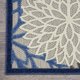 thumbnail image 5 of Alfombra Nourison Aloha 61x183 cm Interior/Exterior Azul Multicolor, 5 of 9
