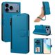 thumbnail image 1 of Funda con Billetera para [iPhone 18 Pro Max] con Bolsillo Zipper y Tarjetero Azul lago, 1 of 6
