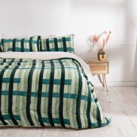 Mashini - Plumon Coral Print Sherpa King Piano