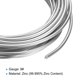 thumbnail image 4 of Uxcell 1Rollo 99.99% Alambre de Zinc de Alta Pureza 9# Alambre de Cuentas de Zinc Puro 3mm (16.4'/Rollo), 4 of 7