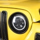 thumbnail image 2 of Bordes de faros Hooke Road para Jeep Wrangler TJ 1997‑2006 negro mate, 2 of 8