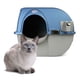 thumbnail image 1 of Caja de arena Omega Paw Roll 'n Clean grande azul perla, 1 of 8